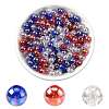 900Pcs 3 Colors Transparent Acrylic Beads MACR-FS0002-23-1