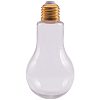 Creative Plastic Light Bulb Shaped Bottle AJEW-NB0001-05-4