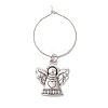 Alloy Wine Glass Charms AJEW-JO00210-4