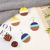 Olycraft DIY Dangle Earring Making Kits DIY-OC0005-17-7