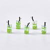 Glass Bottle Pendants LS-X-CRES-N017-06F-1
