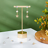 Brass Stud Earring Findings & Plastic Ear Nuts KK-FH0003-76-5
