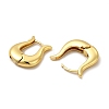 Rack Plating Brass Tulip Hoop Earrings for Women EJEW-G342-16G-2