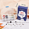 DIY Christmas Dangle Earring Making Kits DIY-SC0019-54-7