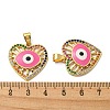 Real 18K Gold Plated Brass Pendants KK-L209-011G-03-3