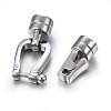 Tarnish Resistant 304 Stainless Steel Clasps STAS-E440-84P-4