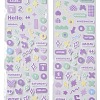 PET Plastic Stickers LS-DIY-H168-01D-4