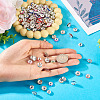 150Pcs Brass Beads KK-TA0002-14-6
