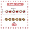 Retro Flower Alloy & Glass & ABS Plastic Hair Accessories EJEW-WH20018-02A-2