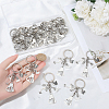 20Pcs Alloy Chemistry Theme Keychains KEYC-SC00040-3