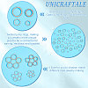 Unicraftale 60Pcs 4 Styles 304 Stainless Steel Jump Rings STAS-UN0038-41-5