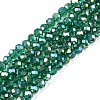 Electroplate Glass Beads Strands LS-EGLA-A044-T4mm-B18-1