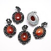 Natural Carnelian Gothic Pendants G-F228-18F-FF-1