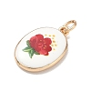 Printed Brass Pendants KK-CBA9B3D-02G-05-2