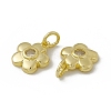 Rack Plating Brass Cubic Zirconia Charms KK-C007-23G-03-3