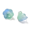 Transparent Glass Beads Caps GLAA-B028-01J-2