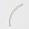 925 Sterling Silver Tube Beads STER-K021-02S-3