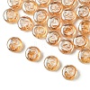 Electroplate Glass Beads EGLA-YW0005-02C-1