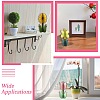 36Bags 9 Styles Unfinished Wooden Flower for Painting Arts WOOD-CJ0002-76-7