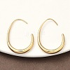 304 Stainless Steel Teardrop Dangle Earrings EJEW-Z158-01G-1