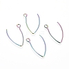 Ion Plating(IP) 304 Stainless Steel Earring Hooks STAS-L216-03A-M-1