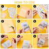 BENECREAT DIY Rectangle Photocard Sleeve Keychain Making Kit FIND-BC0003-75-4