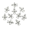 Tibetan Style Alloy T-Shirt Pendants EA8750Y-3