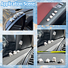 Cute Resin Mini Bear Dashboard Ornament AJEW-CN0003-13-4