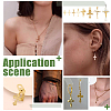 8Pcs 8 Styles 304 Stainless Steel Pendants STAS-PH0006-06-6