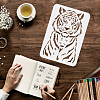 PET Hollow out Drawing Painting Stencils Sets for Kids Teen Boys Girls DIY-WH0172-703-3