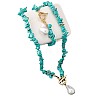 Alloy & Synthetic Turquoise Chips Beaded Necklaces & Beaded Bracelets Sets FS-WG6FE76-01-5