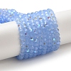 Imitation Jade Glass Beads Strands X-EGLA-A035-J4mm-L03-1
