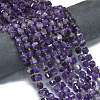 Natural Amethyst Beads Strands G-K389-A09-01-2