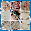 60Pcs 9 Styles 925 Sterling Silver Beads STER-PH0003-29-5
