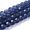 Imitation Austrian Crystal Bead Strands G-M181-10mm-20A-1