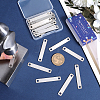 304 Stainless Steel Connector Charms STAS-SC0008-98P-01-3