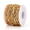 Brass Oval Link Chains CHC-T018-36G-2