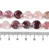 Natural Strawberry Quartz Beads Strands G-C116-A41-01-5