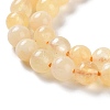 Dyed Natural Malaysia Jade Beads Strands G-G021-02A-11-3