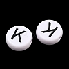 Opaque Acrylic European Beads AC-CBA3BDD-01K-2