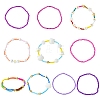 DIY Glass Beads Bracelets Mking Kits DIY-FS0006-54B-2