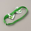 Adjustable Cloth Pet Bow Ties AJEW-WH0258-563B-2