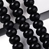 Natural Obsidian Beads Strands G-T144-33-1
