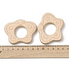Natural Beech Wood Linking Rings WOOD-I017-08-3