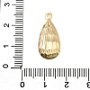 Brass Pendants KK-Q048-08G-3