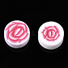 Handmade Polymer Clay Beads CLAY-N008-041F-2