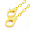 Personalized ABS Plastic Cable Chain Necklaces NJEW-JN02850-04-2