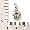 Anti-Tarnish 304 Stainless Steel Charms STAS-U035-26P-3