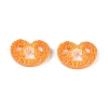 Cookie Luminous Resin Cabochons CRES-T026-02D-4