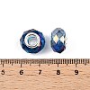 Transparent Glass European Beads GPDL-N004-D14mm-A12-3